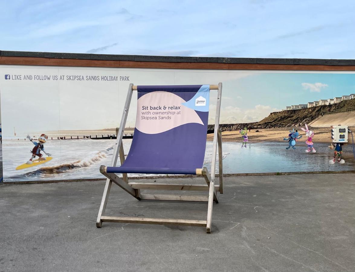 Modern Holiday Home #Skipsea Sands Static Hire Экстерьер фото